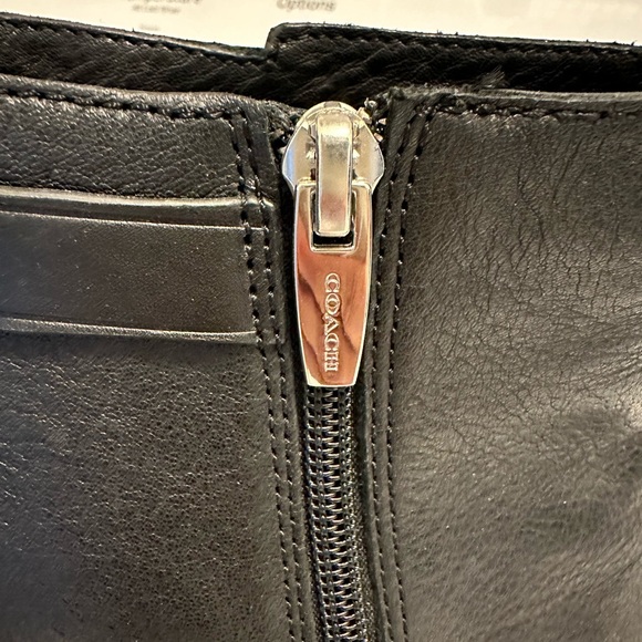 Coach zip ankle booties size 8 - Picture 8 of 11